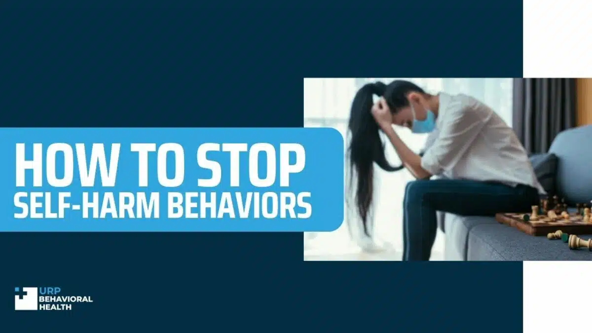how to stop self harm behaviors